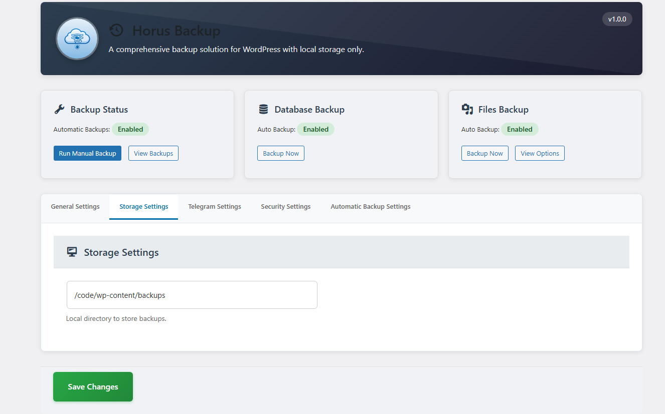 Storage Management - Detailed view of storage space usage and saved files